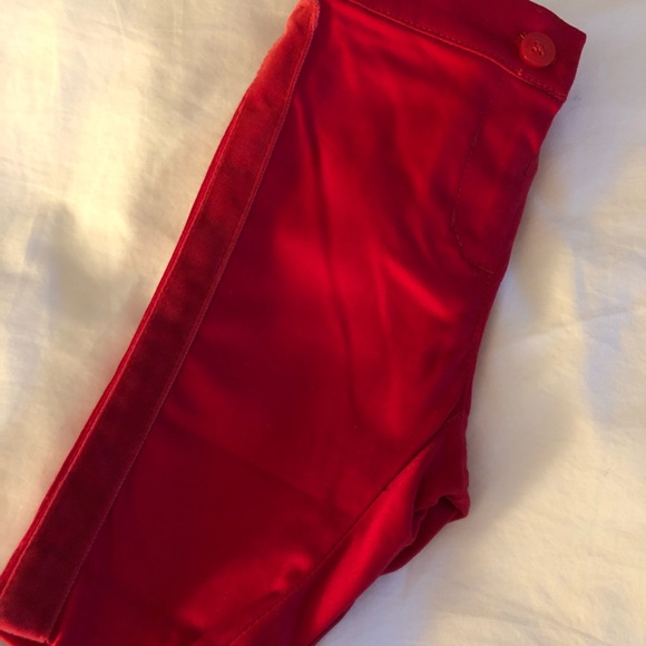 NWT Janie and Jack Cherry Red Tuxedo Pants, Baby 3-6 Months - Picture 11 of 14
